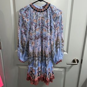 Anthropologie Floral Formal Dress